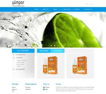 深圳亚美普科技公司网站模版