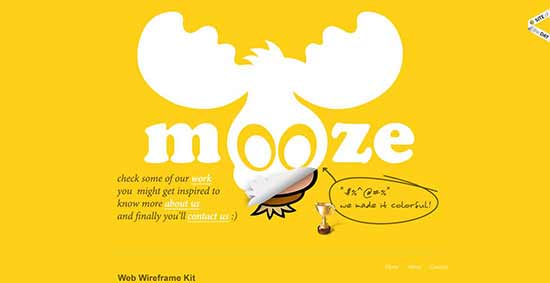 一个干净而内容丰富的网站设计