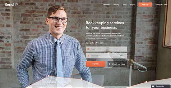 一个干净而内容丰富的网站设计