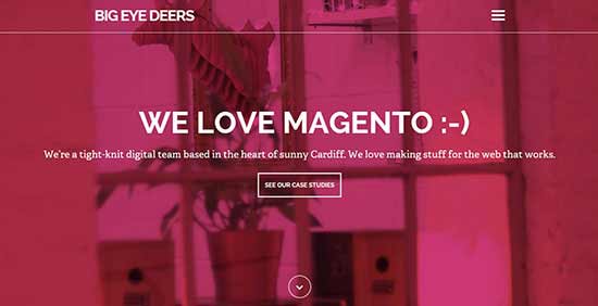 一个干净而内容丰富的网站设计